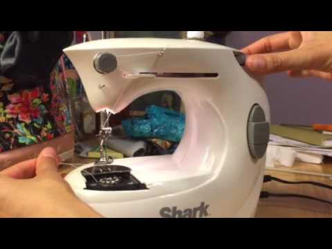 Shark euro pro sewing machine bobbin thread bunching
